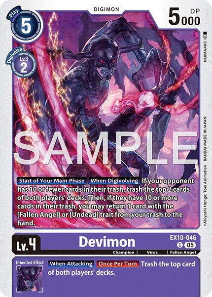 Devimon [EX10-046] [Sinister Order] - Destination Retro