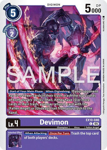 Devimon [EX10-046] [Sinister Order] - Destination Retro