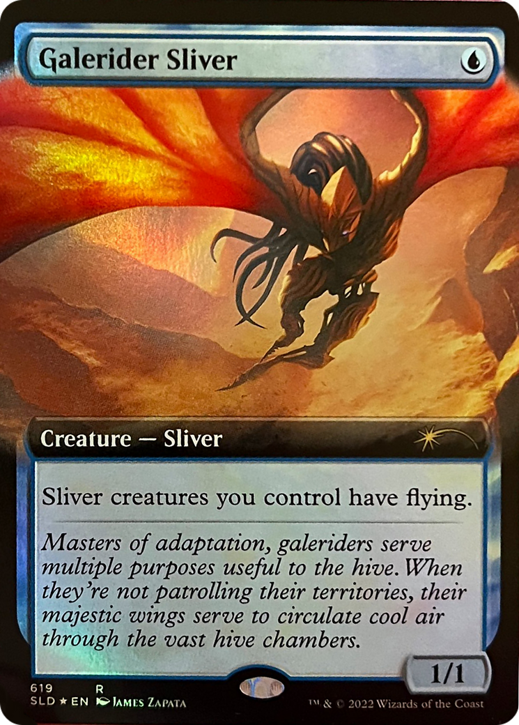 Galerider Sliver (Extended Art) [Secret Lair Drop Series] - Destination Retro