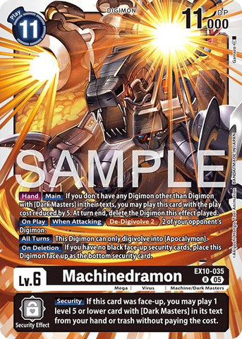 Machinedramon [EX10-035] [Sinister Order] - Destination Retro