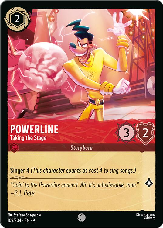Powerline - Taking the Stage (109/204) [Fabled] - Destination Retro