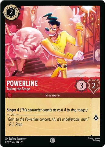Powerline - Taking the Stage (109/204) [Fabled] - Destination Retro