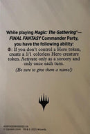 Blank Hero Token [FINAL FANTASY Tokens] - Destination Retro