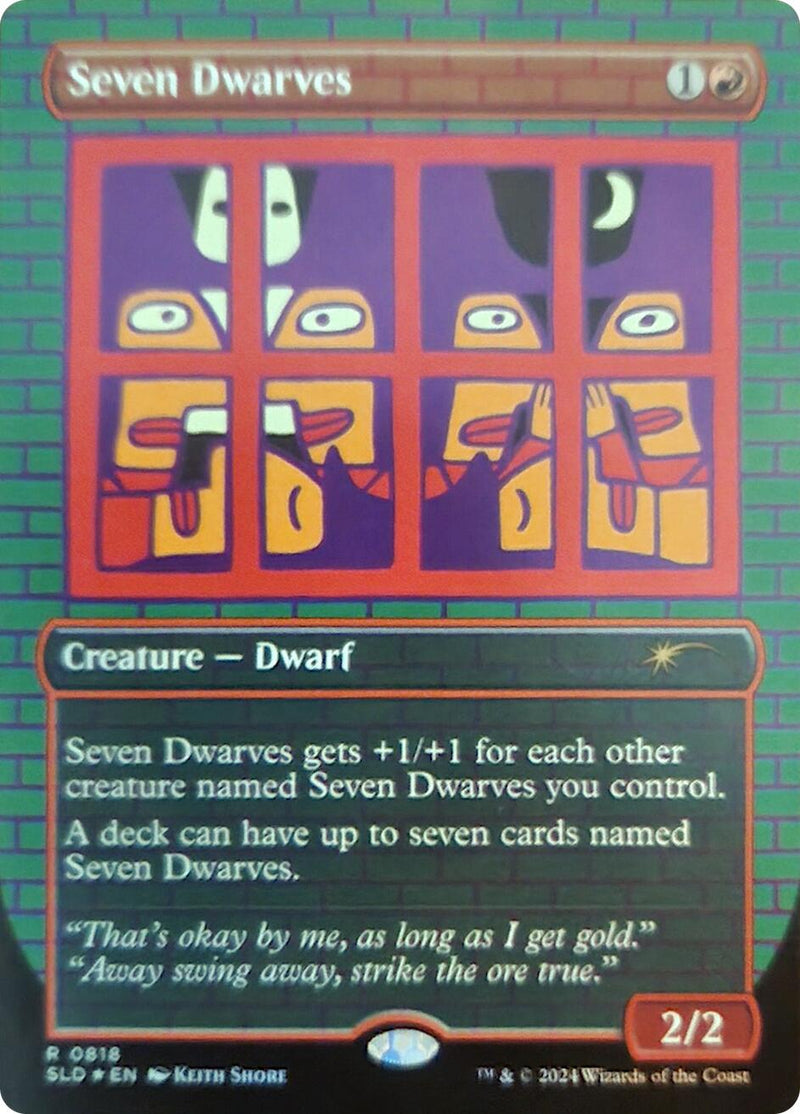 Seven Dwarves (0818) (Rainbow Foil) [Secret Lair Drop Series] - Destination Retro