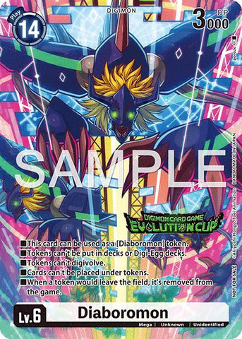Diaboromon Token (Evolution Cup 2025 Vol. 2) [Promotional Cards] - Destination Retro