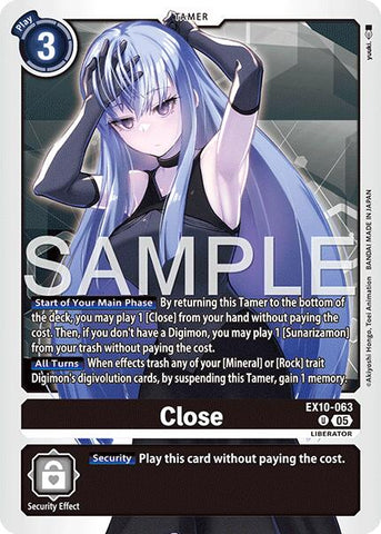 Close [EX10-063] [Sinister Order] - Destination Retro