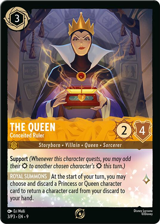 The Queen - Conceited Ruler (3/P3) [Promo Cards] - Destination Retro