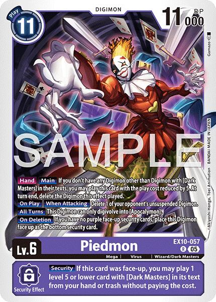 Piedmon [EX10-057] [Sinister Order] - Destination Retro