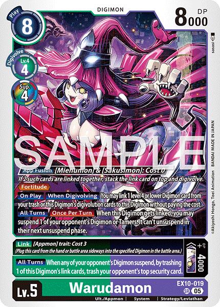 Warudamon [EX10-019] [Sinister Order] - Destination Retro