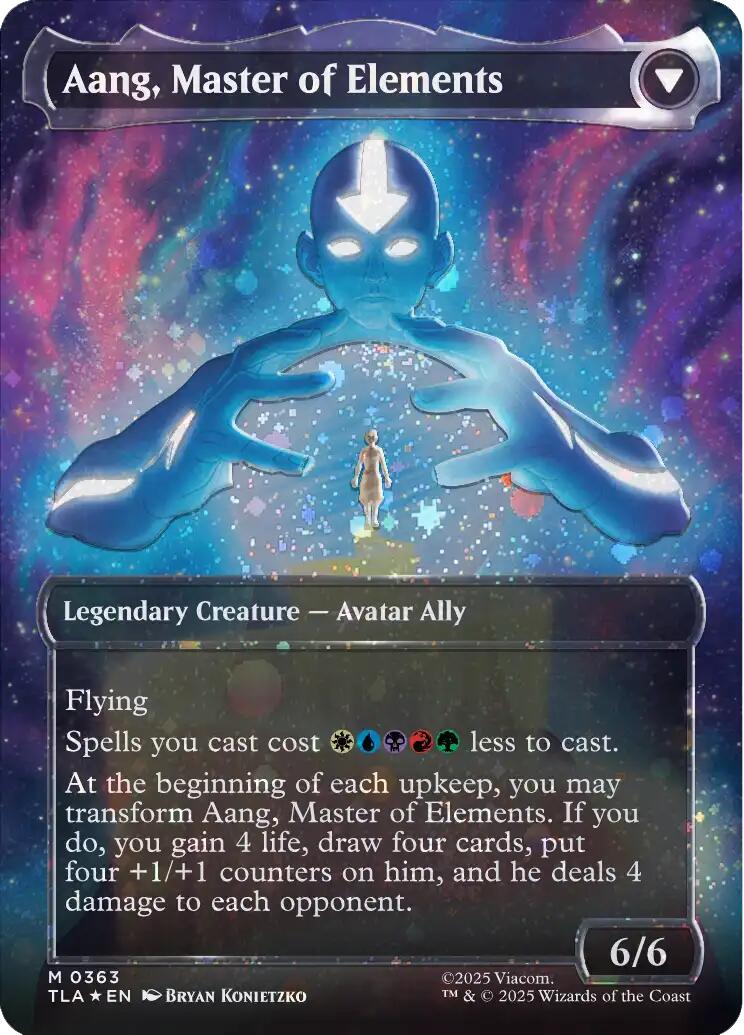 Avatar Aang (Raised Foil) [Avatar: The Last Airbender] - Destination Retro