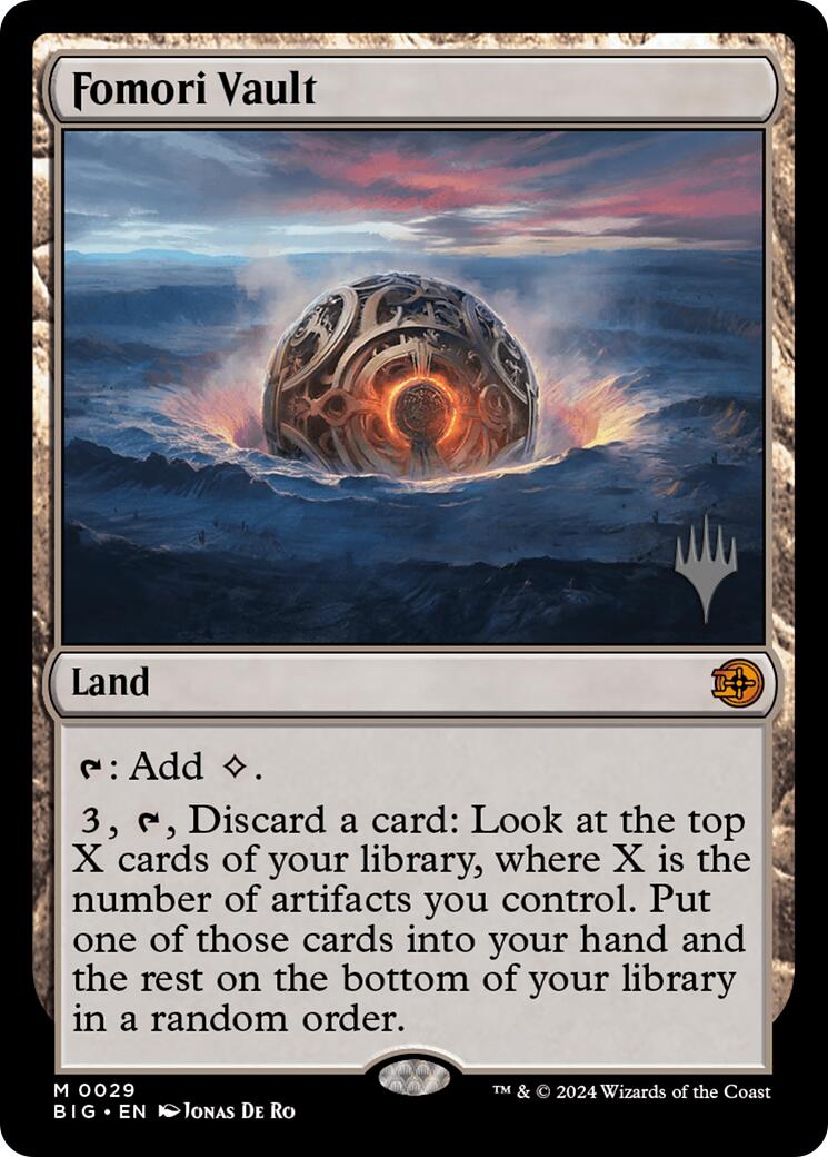 Fomori Vault (Promo Pack) [Edge of Eternities Promo Pack] - Destination Retro