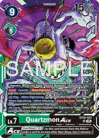 Quartzmon ACE [EX10-023] [Sinister Order] - Destination Retro
