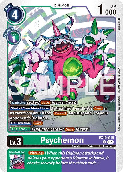 Psychemon [EX10-015] [Sinister Order] - Destination Retro