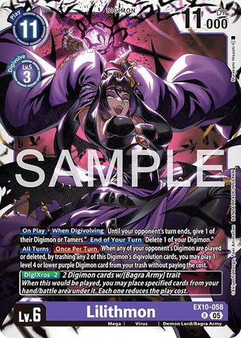 Lilithmon [EX10-058] [Sinister Order] - Destination Retro