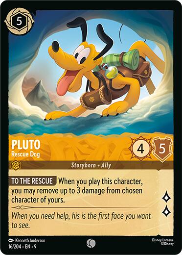Pluto - Rescue Dog (16/204) [Fabled] - Destination Retro