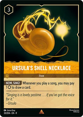 Ursula's Shell Necklace (33/204) [Fabled] - Destination Retro