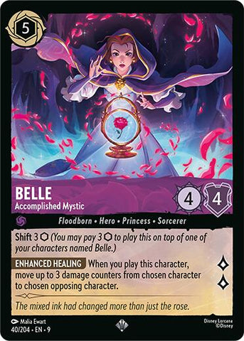 Belle - Accomplished Mystic (40/204) [Fabled] - Destination Retro