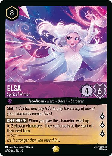 Elsa - Spirit of Winter (43/204) [Fabled] - Destination Retro