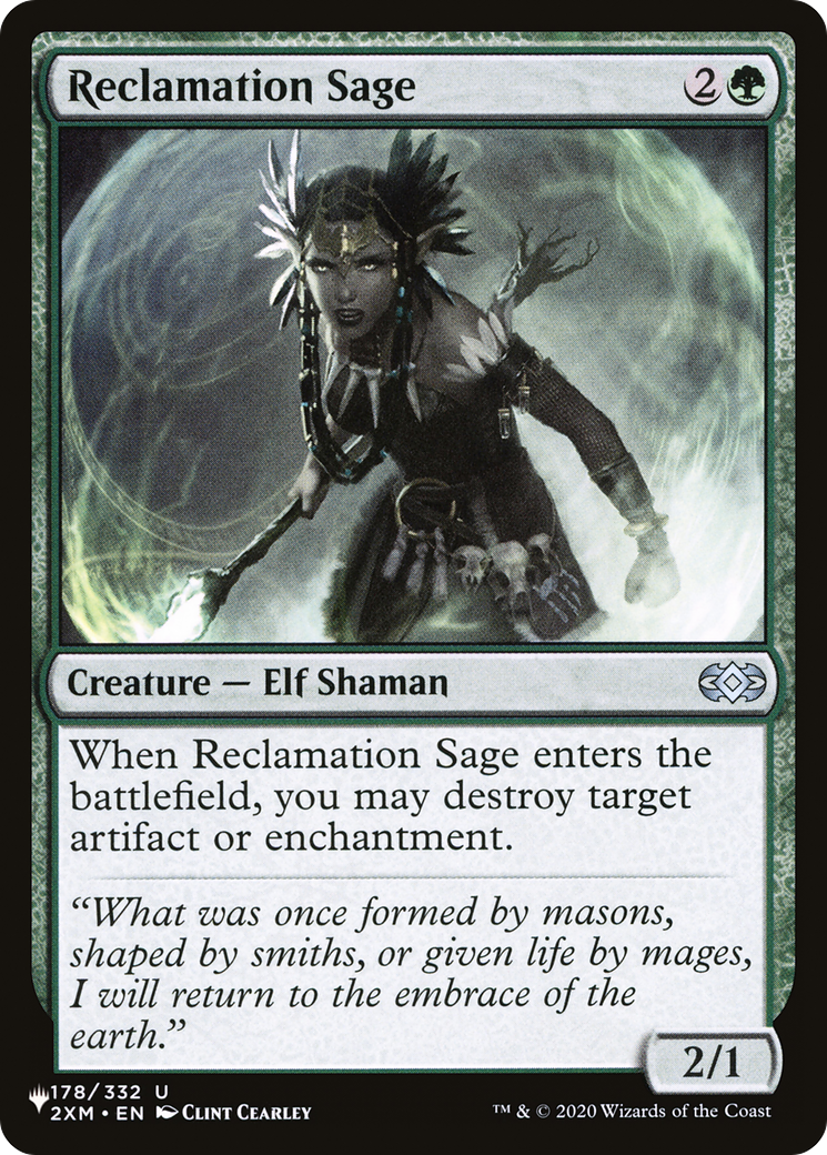 Reclamation Sage (2XM) [The List] - Destination Retro
