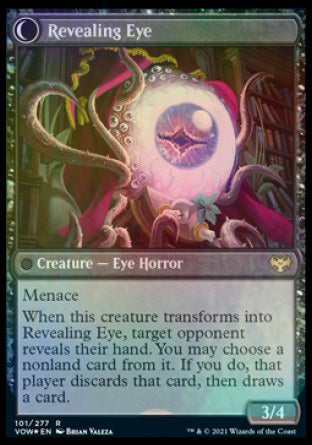 Concealing Curtains // Revealing Eye [Innistrad: Crimson Vow Prerelease Promos] - Destination Retro