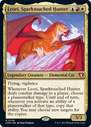 Leori, Sparktouched Hunter [Commander Masters] - Destination Retro