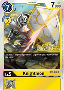 Knightmon [BT5-042] (Online Champion) [Battle of Omni Promos] - Destination Retro