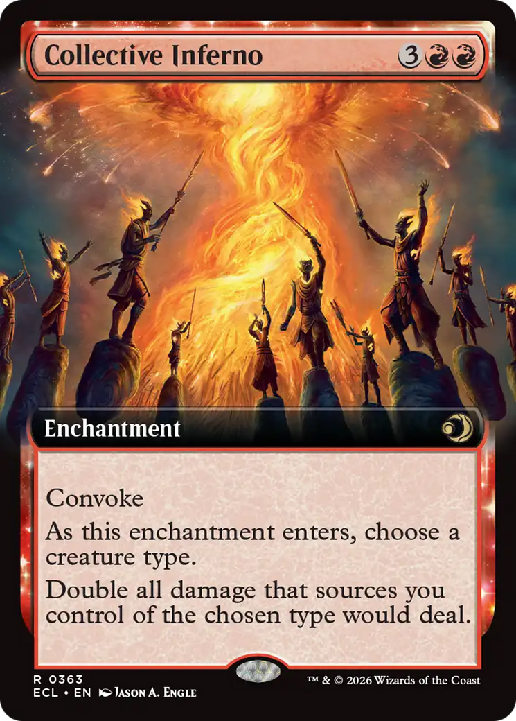 Collective Inferno (Extended Art) [Lorwyn Eclipsed] - Destination Retro