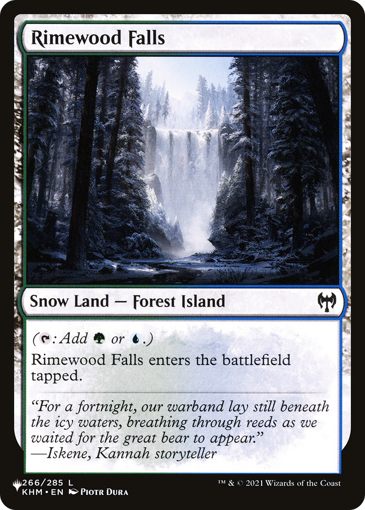 Rimewood Falls [Secret Lair: From Cute to Brute] - Destination Retro