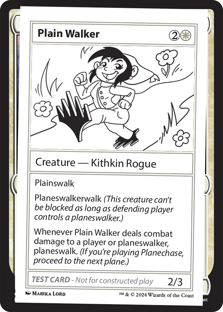 Plain Walker [Mystery Booster 2 Playtest Cards] - Destination Retro