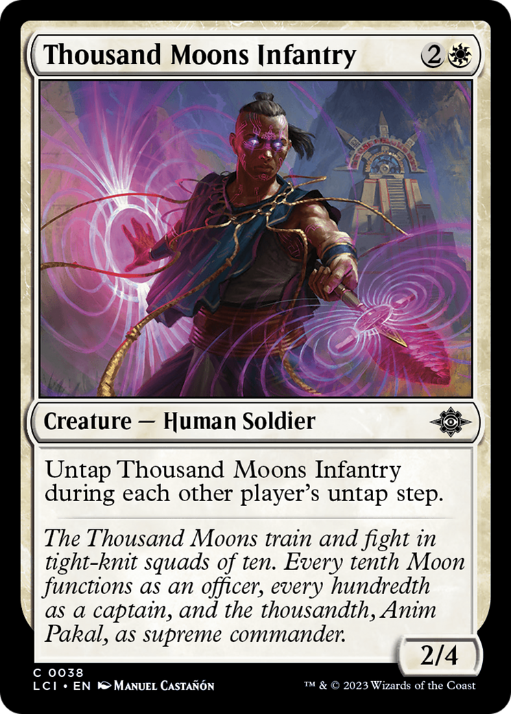 Thousand Moons Infantry [The Lost Caverns of Ixalan] - Destination Retro
