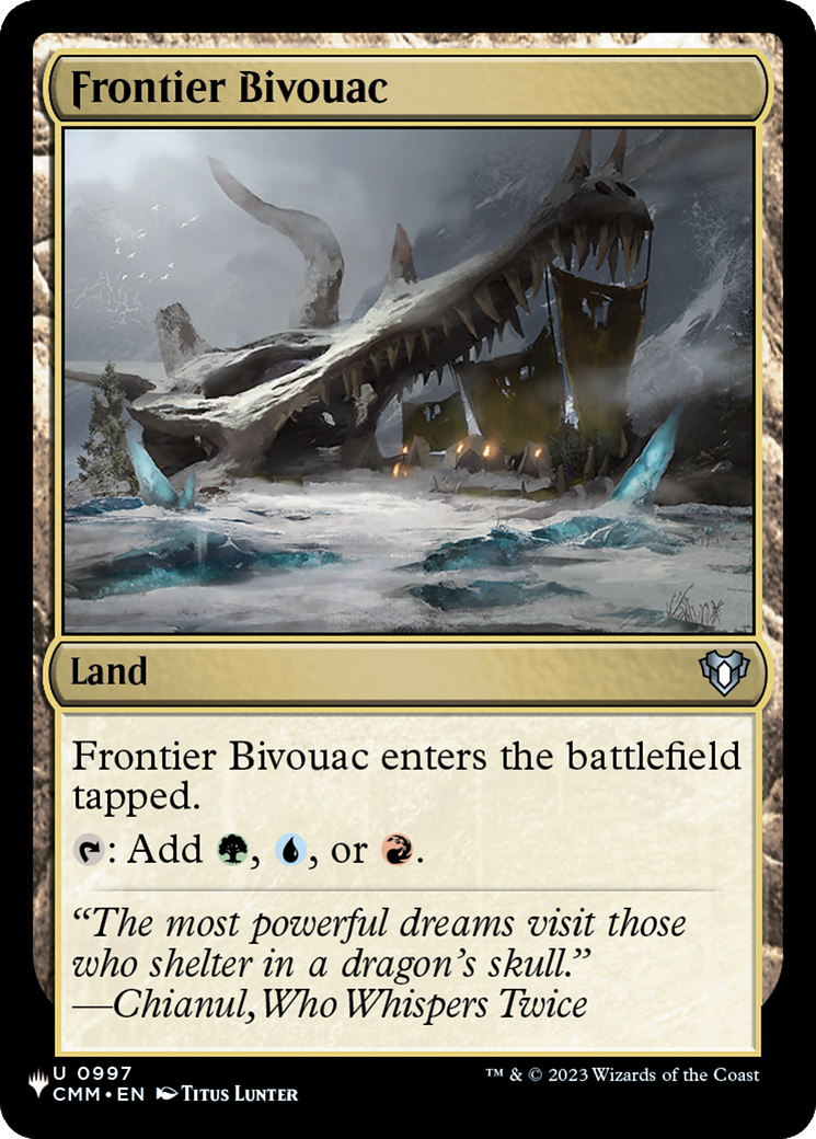 Frontier Bivouac (CMM) [The List] - Destination Retro
