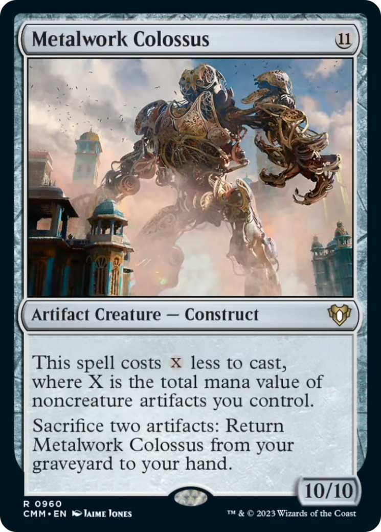 Metalwork Colossus [Commander Masters] - Destination Retro