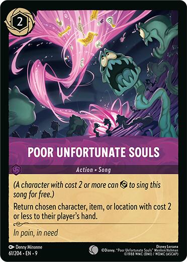 Poor Unfortunate Souls (61/204) [Fabled] - Destination Retro