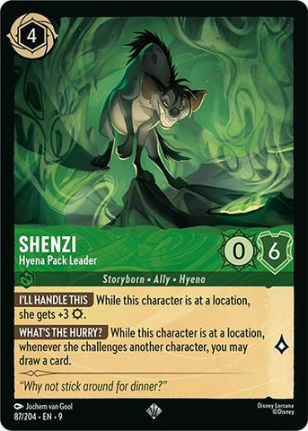 Shenzi - Hyena Pack Leader (87/204) [Fabled] - Destination Retro