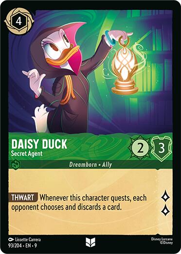 Daisy Duck - Secret Agent (93/204) [Fabled] - Destination Retro