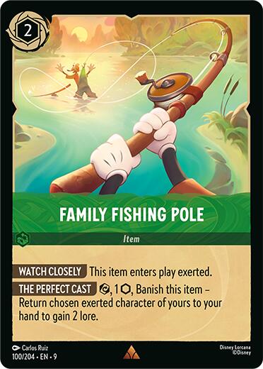 Family Fishing Pole (100/204) [Fabled] - Destination Retro