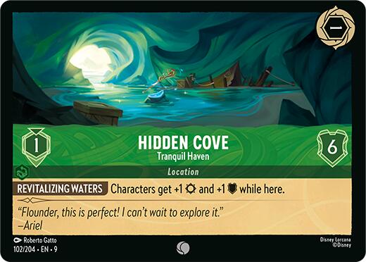 Hidden Cove - Tranquil Haven (102/204) [Fabled] - Destination Retro