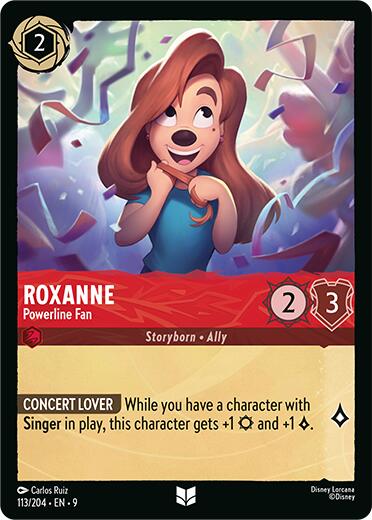 Roxanne - Powerline Fan (113/204) [Fabled] - Destination Retro