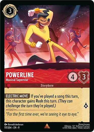 Powerline - Musical Superstar (117/204) [Fabled] - Destination Retro