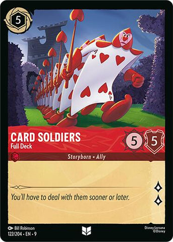 Card Soldiers - Full Deck (122/204) [Fabled] - Destination Retro