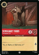 Sergeant Tibbs - Courageous Cat (128/204) [Fabled] - Destination Retro