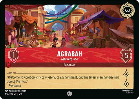 Agrabah - Marketplace (136/204) [Fabled] - Destination Retro