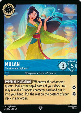 Mulan - Considerate Diplomat (142/204) [Fabled] - Destination Retro