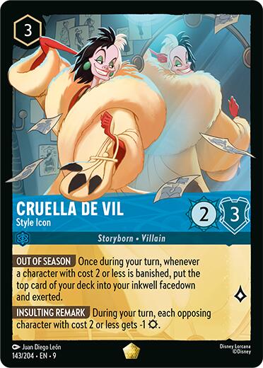 Cruella De Vil - Style Icon (143/204) [Fabled] - Destination Retro