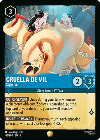 Cruella De Vil - Style Icon (143/204) [Fabled] - Destination Retro