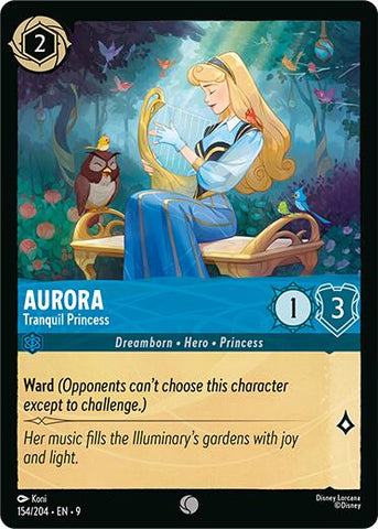 Aurora - Tranquil Princess (154/204) [Fabled] - Destination Retro