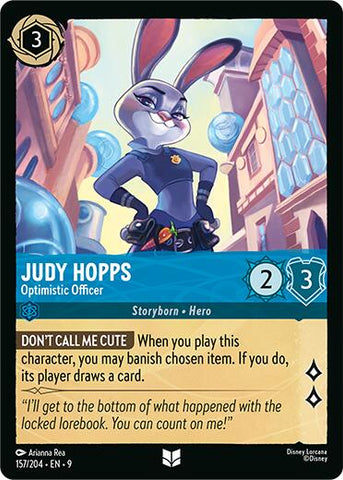 Judy Hopps - Optimistic Officer (157/204) [Fabled] - Destination Retro