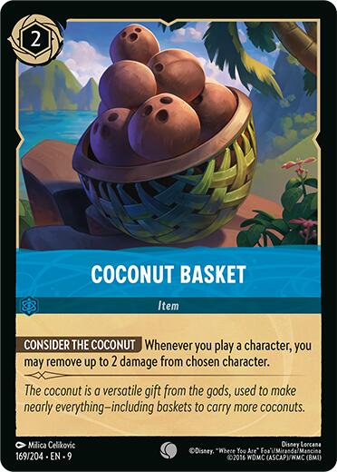 Coconut Basket (169/204) [Fabled] - Destination Retro
