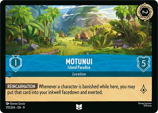 Motunui - Island Paradise (170/204) [Fabled] - Destination Retro