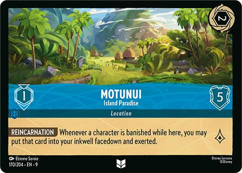 Motunui - Island Paradise (170/204) [Fabled] - Destination Retro